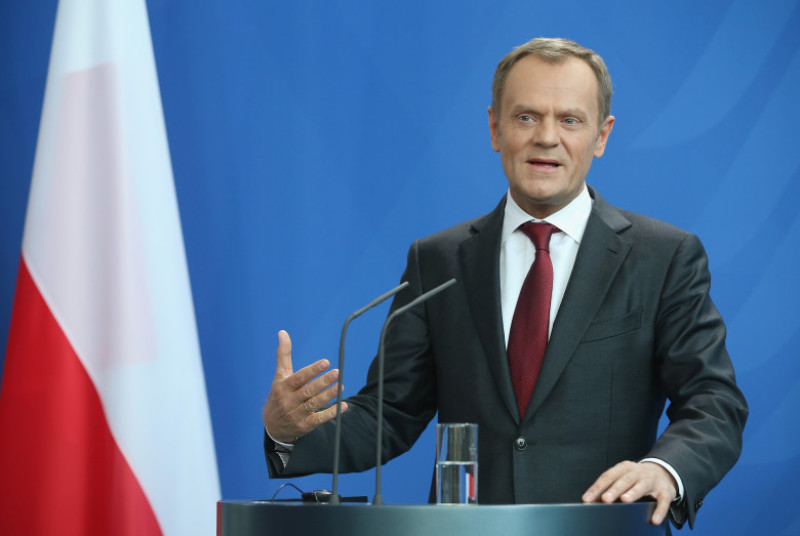 Merkel And Tusk Meet As Ukraine Tensions Rise