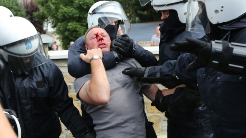 Protesters March in Malonne Against Possible Release of Ex-Wife of Child Murderer
