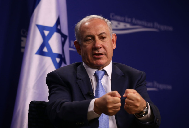 Israeli Prime Minister Benjamin Netanyahu Speaks At The Center For American Progress