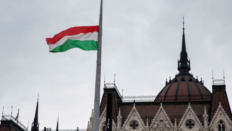 Demonstrators Protest Against Orban Government