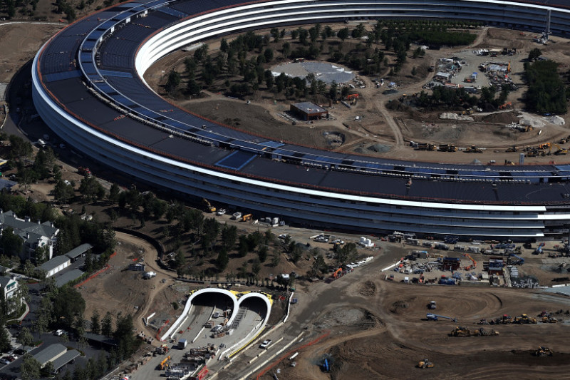Apple's New Headquarters Near Completion