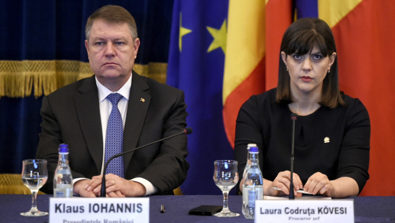 Laura Codruta Kovesi Klaus Iohannis bilant dna agerpres_8357770