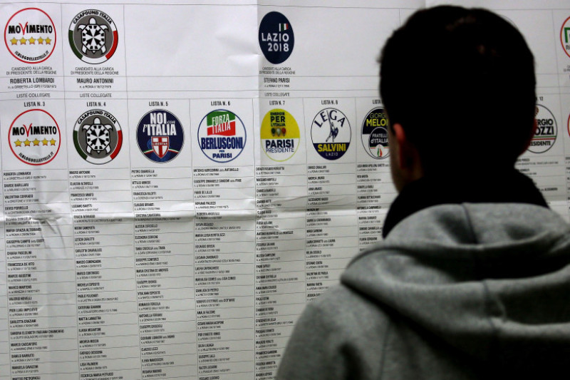 Italians Go To The Polls In The 2018 General Election