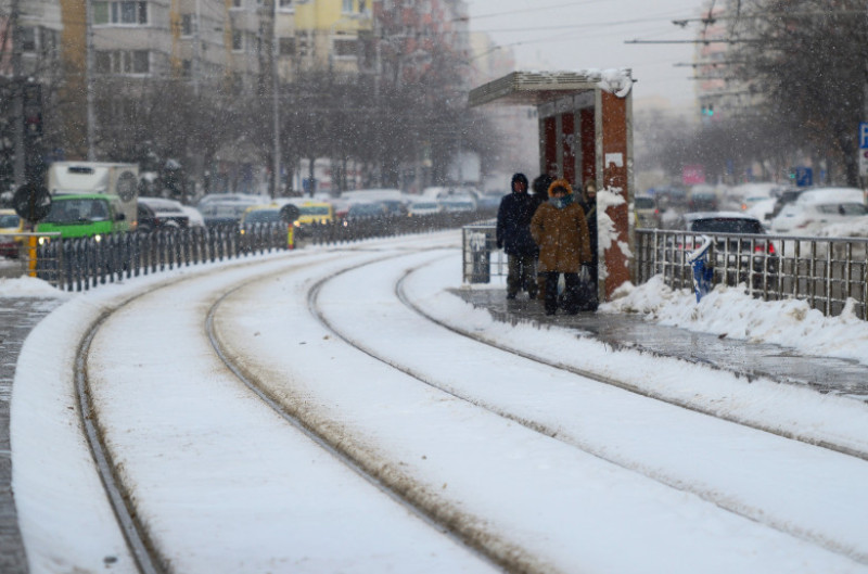zapada bucuresti iarna