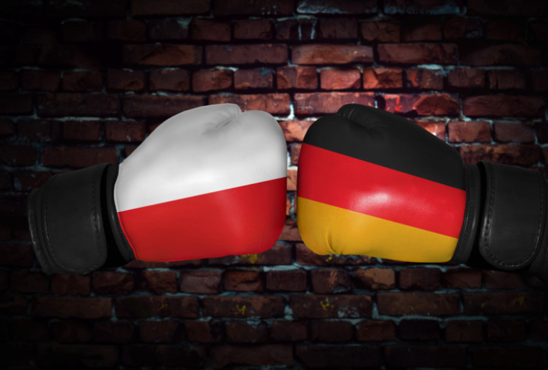 polonia vs germania steag drapel