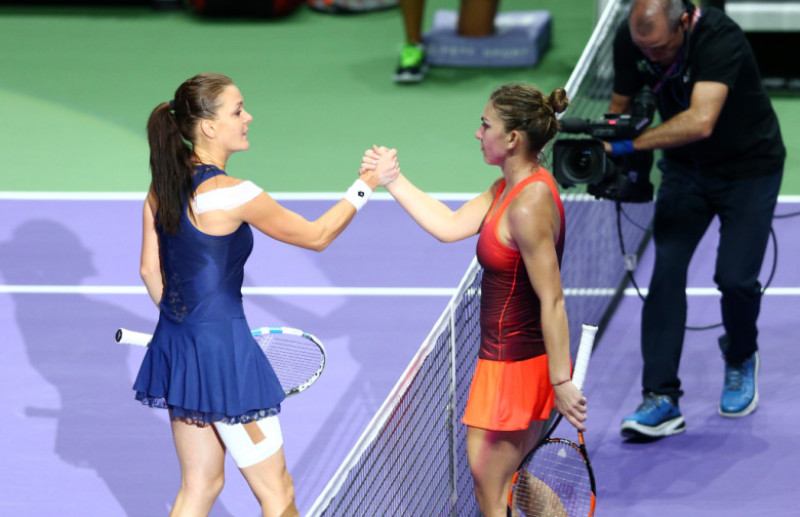 halep radwanska pentru turul 3 getty