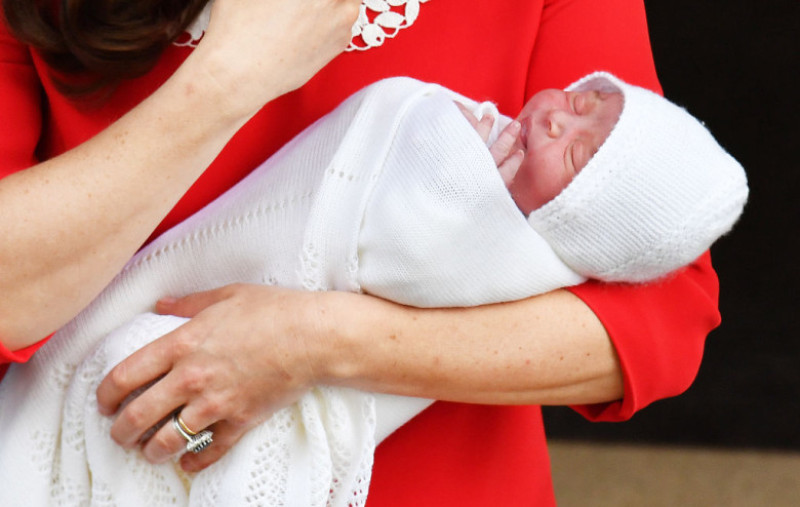 The Duke & Duchess Of Cambridge Depart The Lindo Wing With Their New Son
