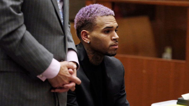 Chris Brown Probation Violation Hearing