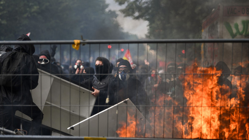 50th Anniversary Of The 1968 May Day Demonstrations In Paris