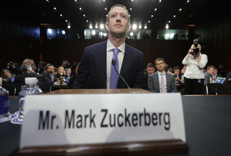 Facebook CEO Mark Zuckerberg Testifies At Joint Senate Commerce/Judiciary Hearing