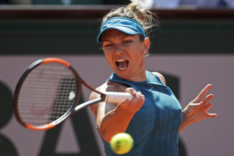 Halep Stephens live
