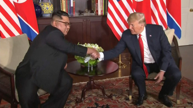 Donald Trump și Kim Jong Un