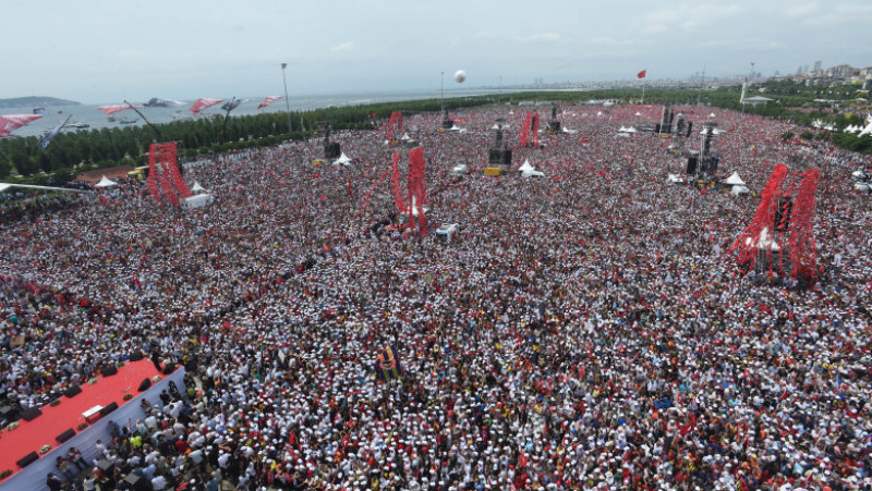 CHP Candidate Muharrem Ince Holds Final Election Rally