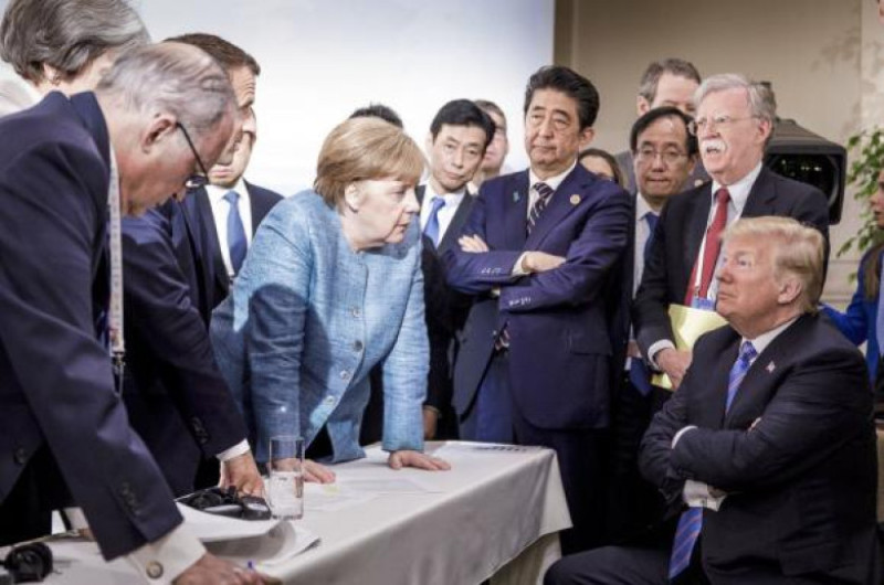 trump merkel