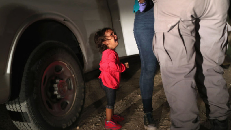 fetita sua honduras trump criza imigrantilor