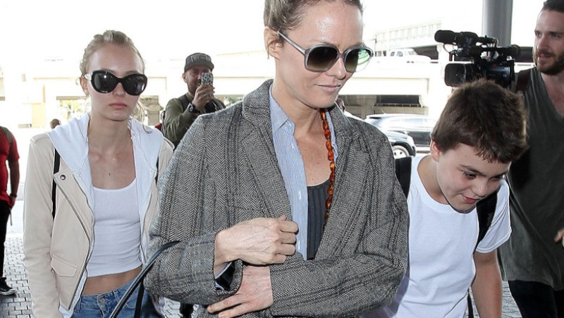 Vanessa Paradis, Lily-Rose, Jack Depp