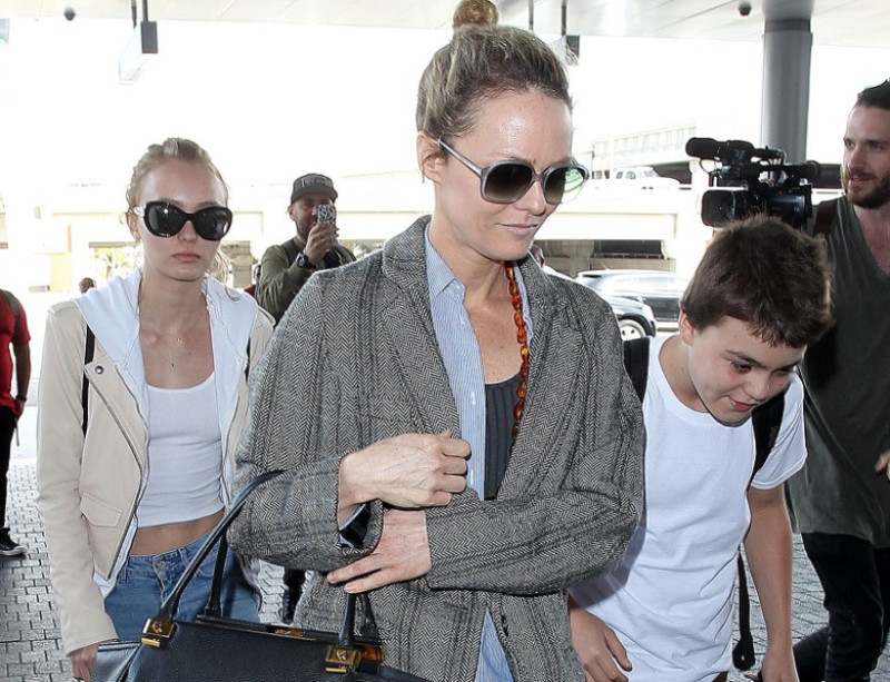 Vanessa Paradis, Lily-Rose, Jack Depp