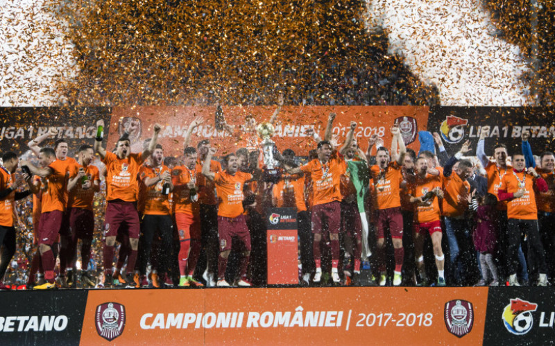 cfr cluj festivitate campioana