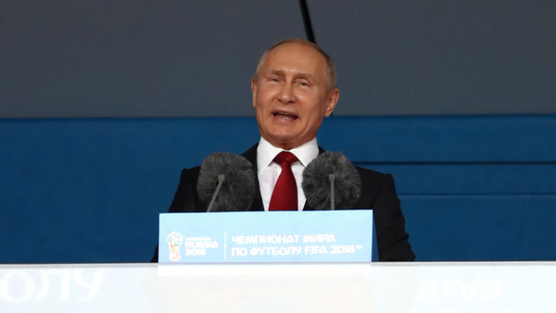 rusia vladimir putin campionatul mondial 2018