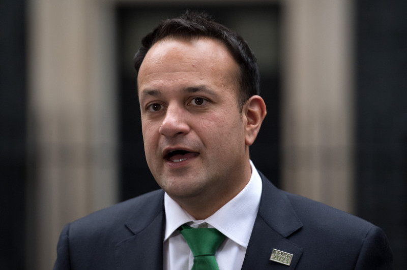 Theresa May Holds Talks With Ireland's Taoiseach