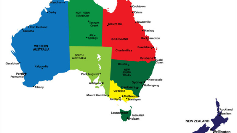 australia noua zeelanda