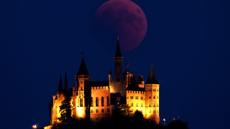 Total Lunar Eclipse Over Germany