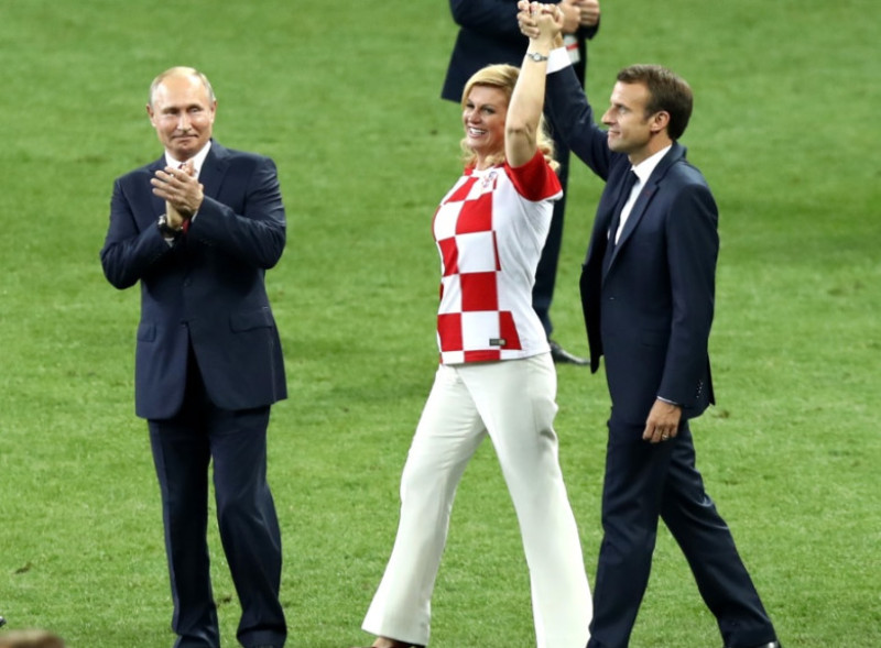 kolinda macron putin - crop getty