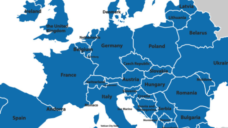 harta europa ok