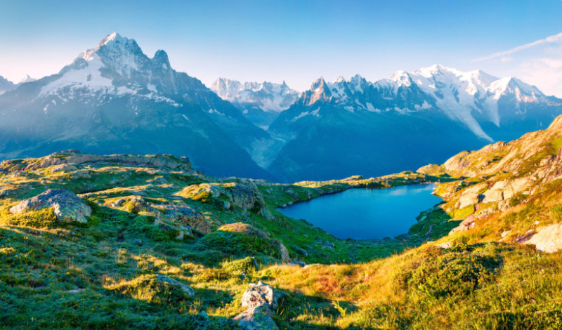 Mont Blanc, Alpi, Franta
