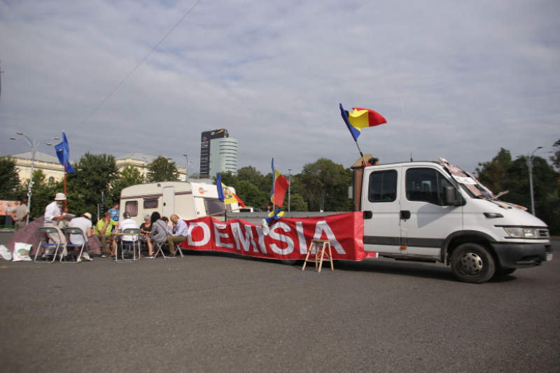 Protest Piața Victoriei