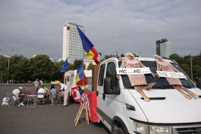 Protest Piata Victoriei