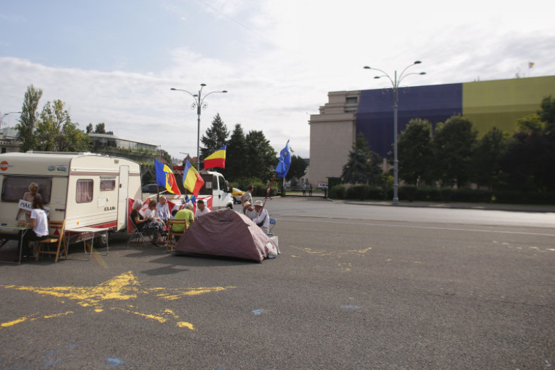 Protest Piata Victoriei