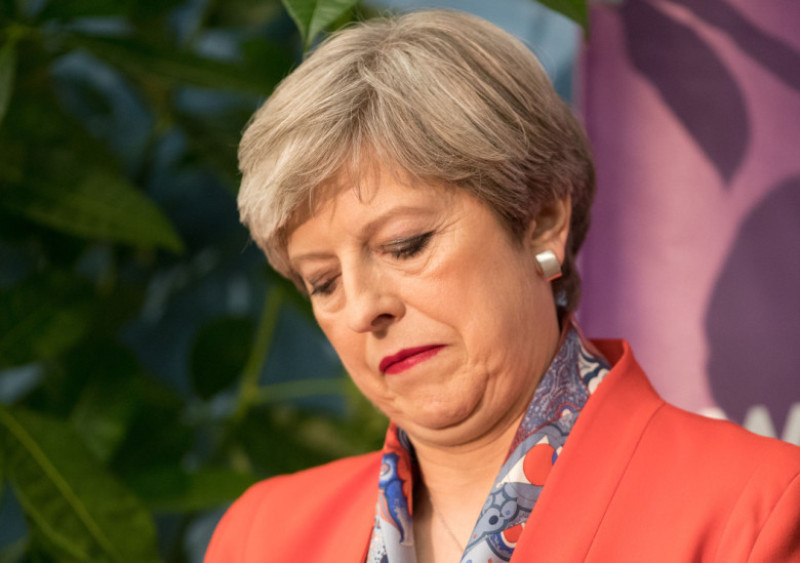 theresa may getty