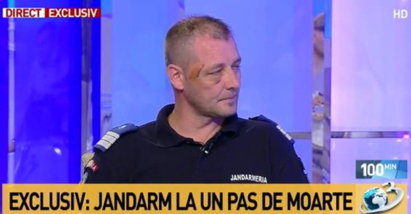 jandarm la antena 3