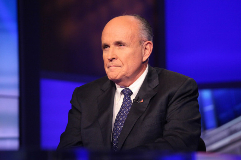 Richard Branson & Rudy Giuliani Visit "Cavuto" On FOX Business Network