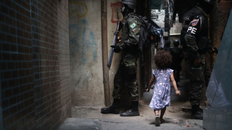 Army Troops Called In To Rio's Rocinha Favela To Quell Violence