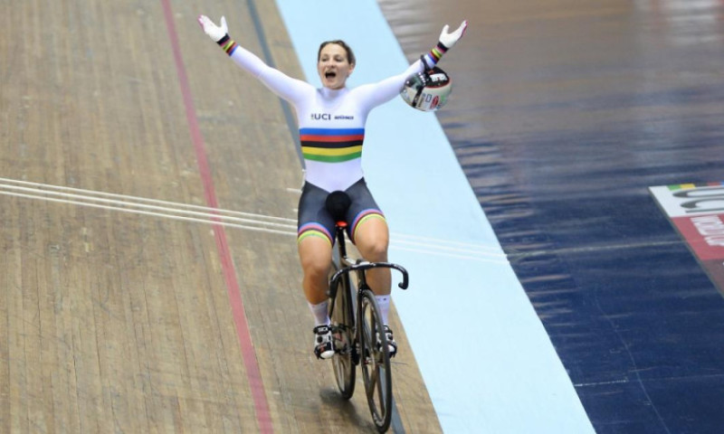 Kristina Vogel ciclista getty