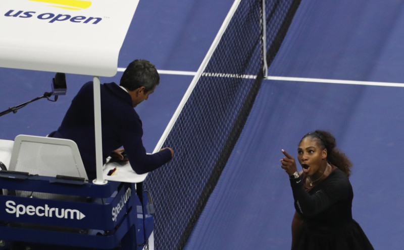serena williams nervi cearta us open