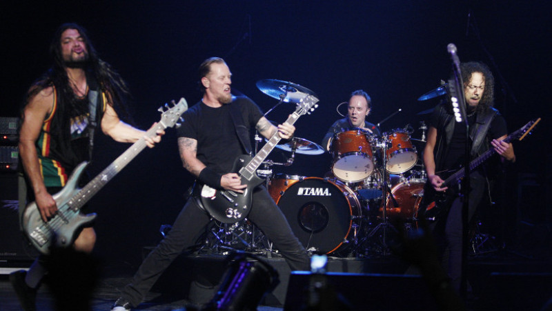 Metallica Perform at The Silverlake Conservatory of Music Benefit