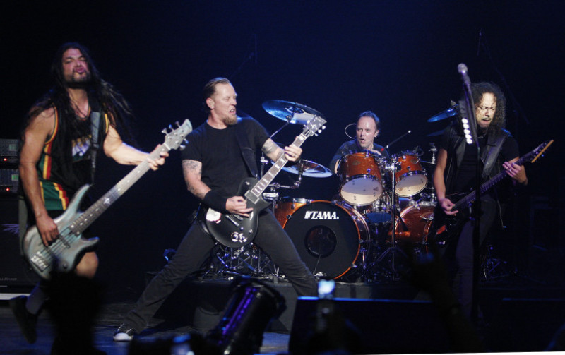 Metallica Perform at The Silverlake Conservatory of Music Benefit