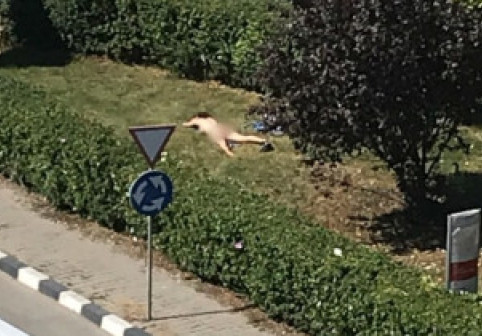 Ce le-a spus jandarmilor o tânără care „se bronza” complet dezbrăcată, în fața Direcției...