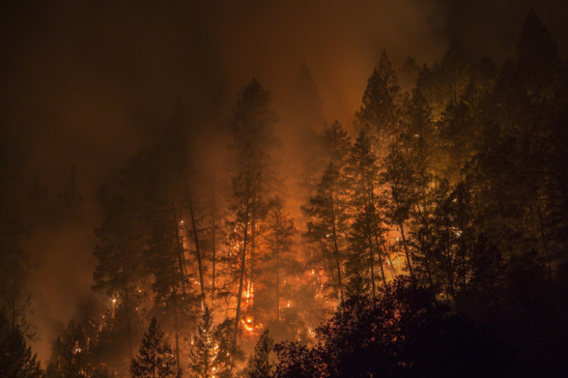Multiple Wildfires Continue To Ravage Through California Wine Country