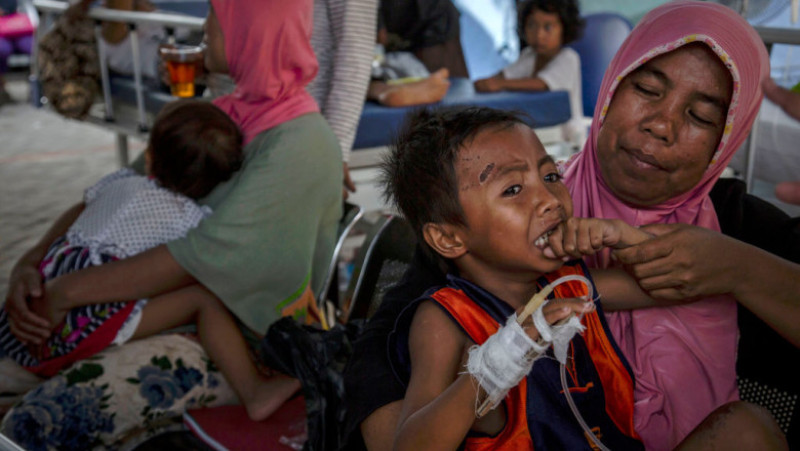 Powerful Earthquake Strikes Indonesia's Lombok Island