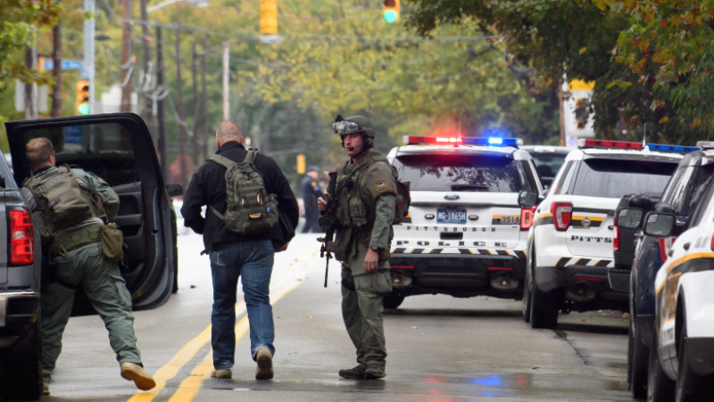 Shooter Opens Fire At Pittsburgh Synagogue