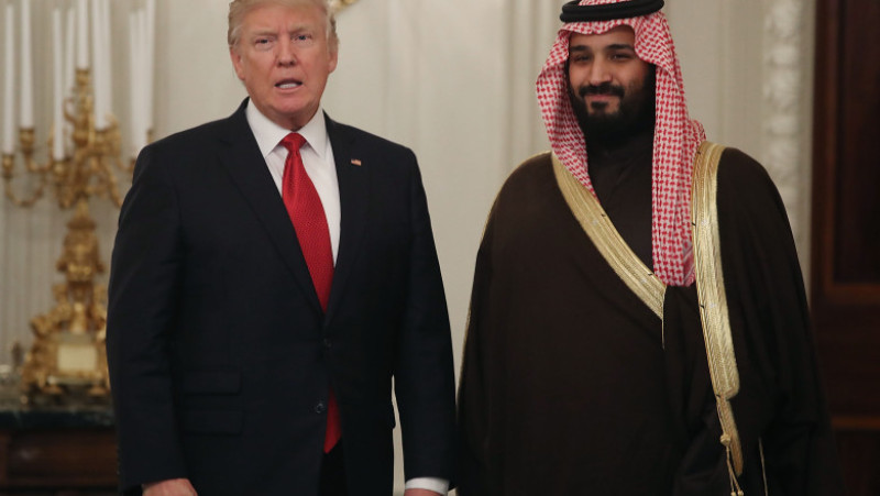 Donald Trump Has Lunch With Saudi Deputy Crown Prince And Defense Minister