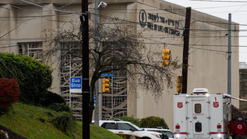Shooter Opens Fire At Pittsburgh Synagogue