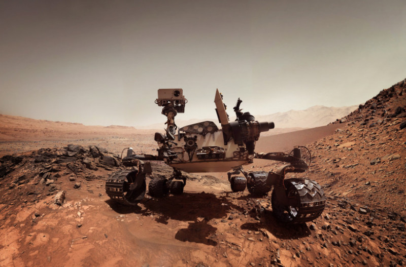 rover nasa de cercetare a planetei marte shutterstock_415540285