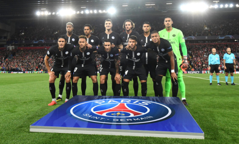 psg echipa de forbal getty