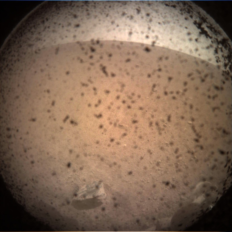 prima fotografia sonda insight pe marte_nasa