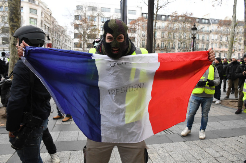 'Yellow Vests' Return to Paris Streets
